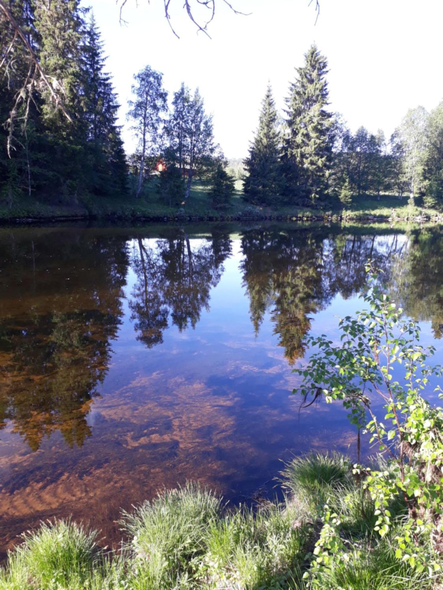 Hytte Anno 1721 Uten Internett, Strom, Vann - Men Med Rodmalt Utedo Ljørdal المظهر الخارجي الصورة